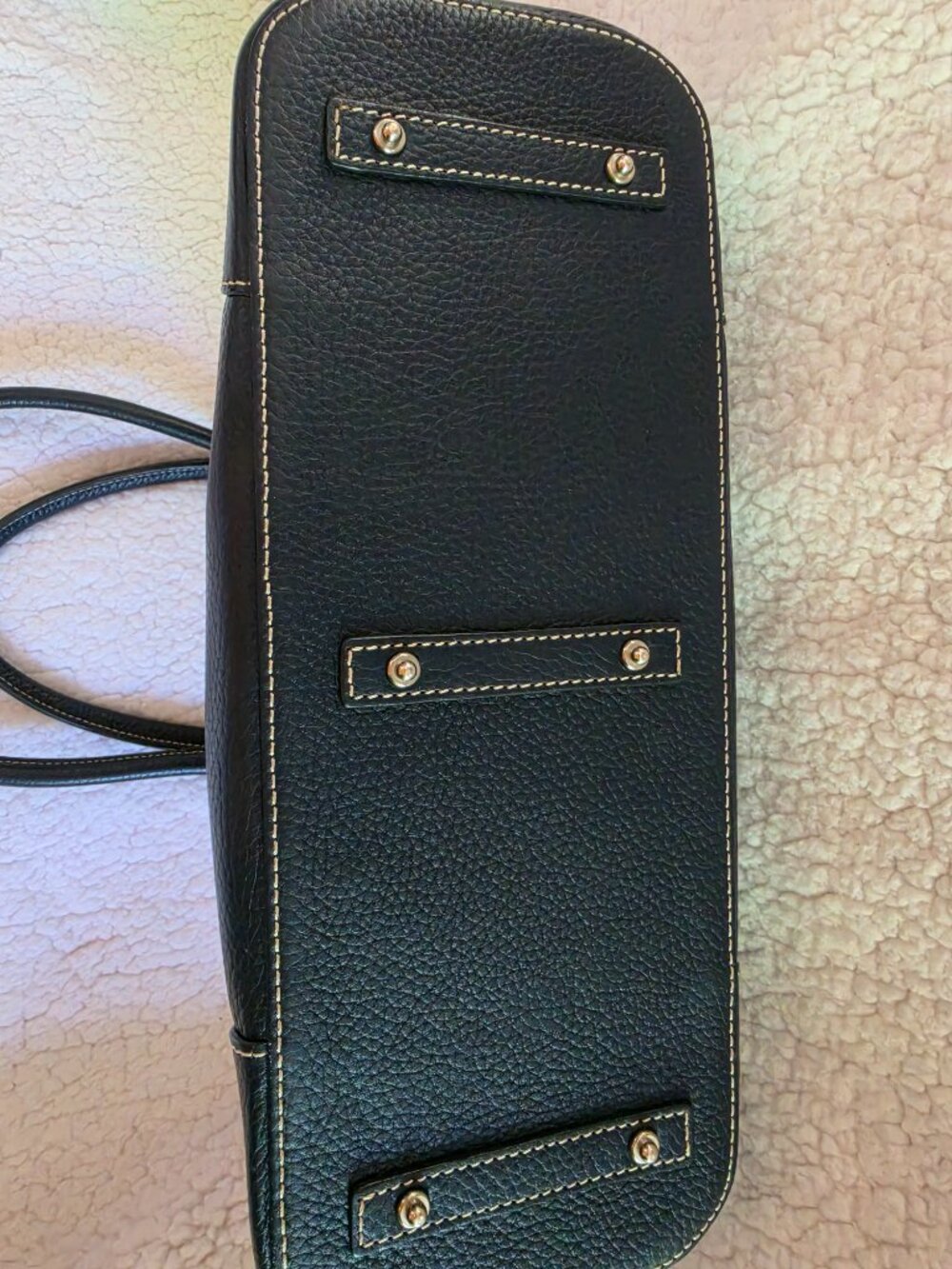 Dooney & Bourke Pebble Grain Domed Satchel - Picture 5 of 11